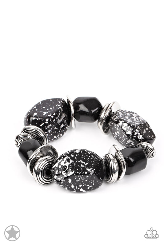 Glaze of Glory - Black Bracelet - Paparazzi Accessories