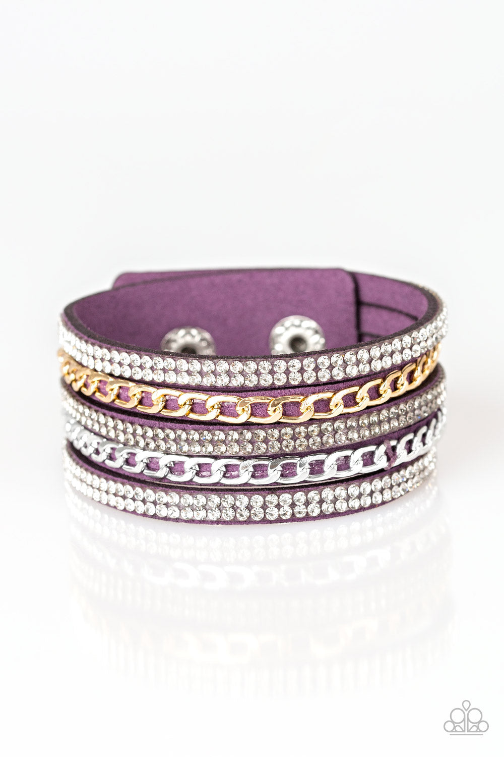 Fashion Fiend - Purple Bracelet  - Paparazzi Accessories