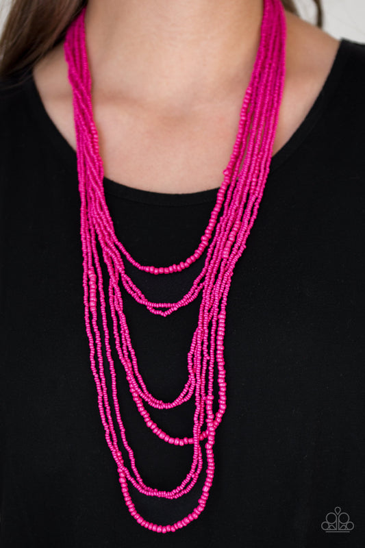 Totally Tonga - Pink - Paparazzi Accessories