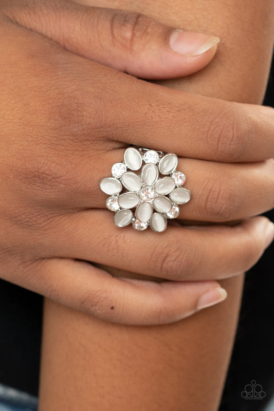 Hopes and GLEAMS - White Ring - Paparazzi Accessories